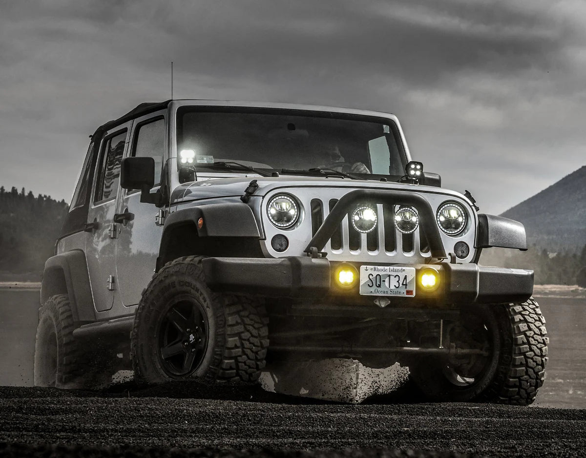 D3 LED Fog Light Pods with DataDim™ Technology Yellow