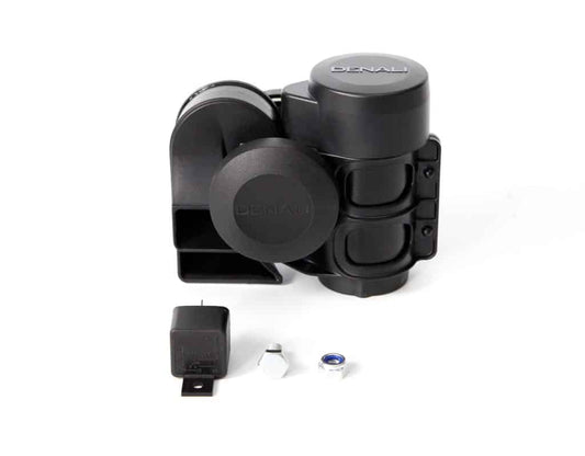 DENALI SoundBomb Compact Dual-Tone Motorcycle Air Horn TT-SB.10000.B